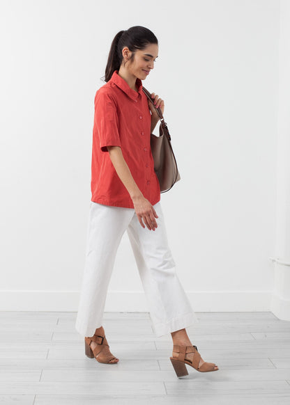 Short Sleeve Button Up (6707070304350)