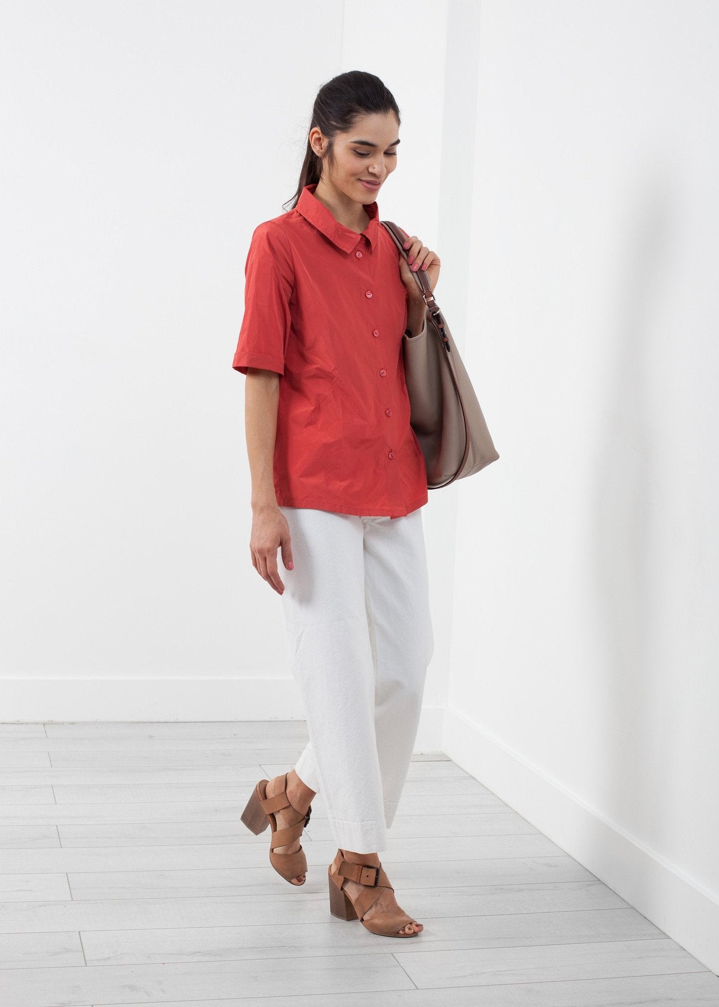 Short Sleeve Button Up (6707070304350)