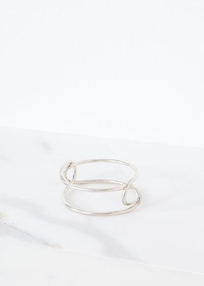 Bracelet 84 in Polished Silver (6707089735774)