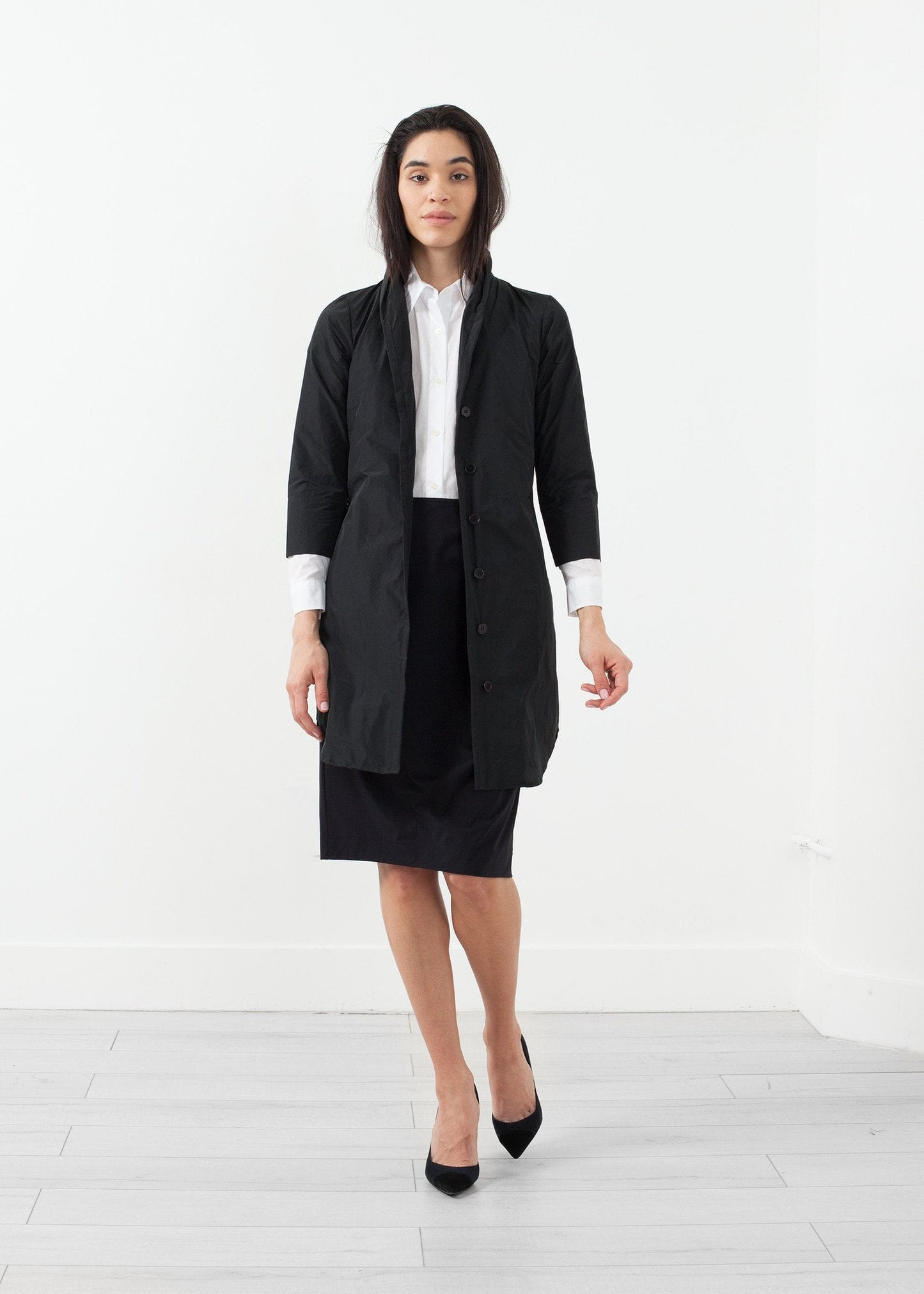 Side Ruche Skirt (6707065487454)