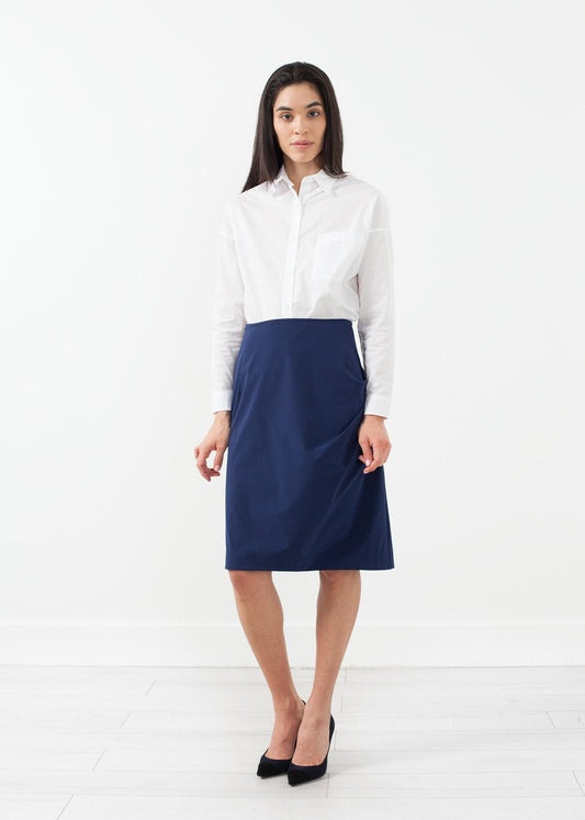 Side Ruche Skirt (6707065454686)