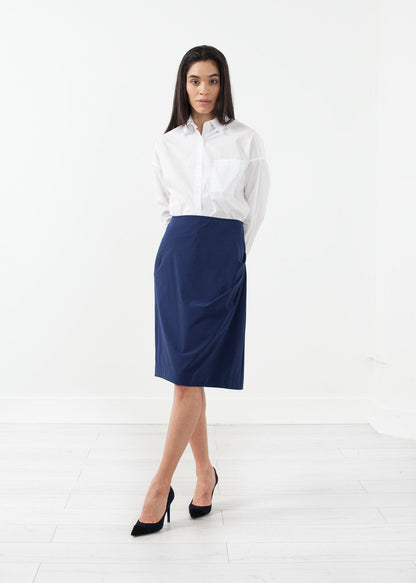 Side Ruche Skirt (6707065454686)