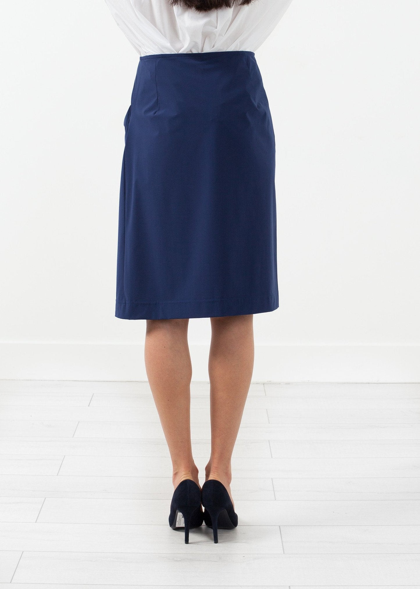 Side Ruche Skirt (6707065454686)