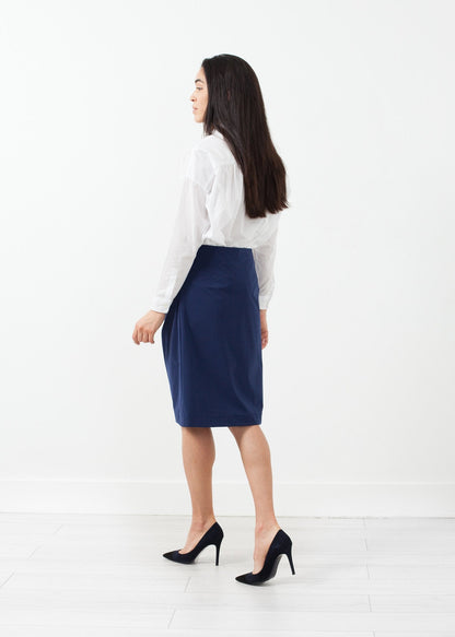 Side Ruche Skirt (6707065454686)