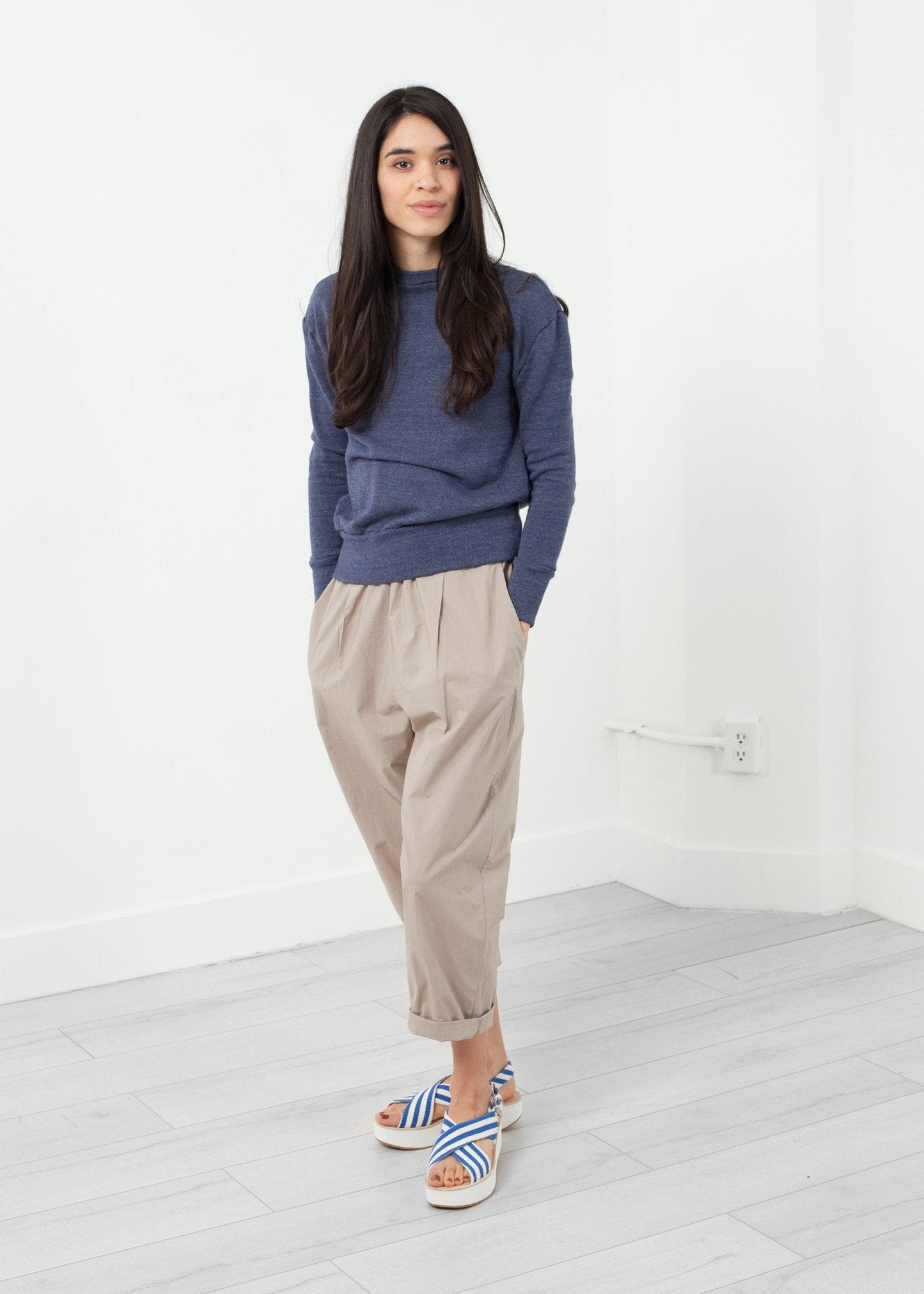 Melange Gauze Fleece (6707063783518)