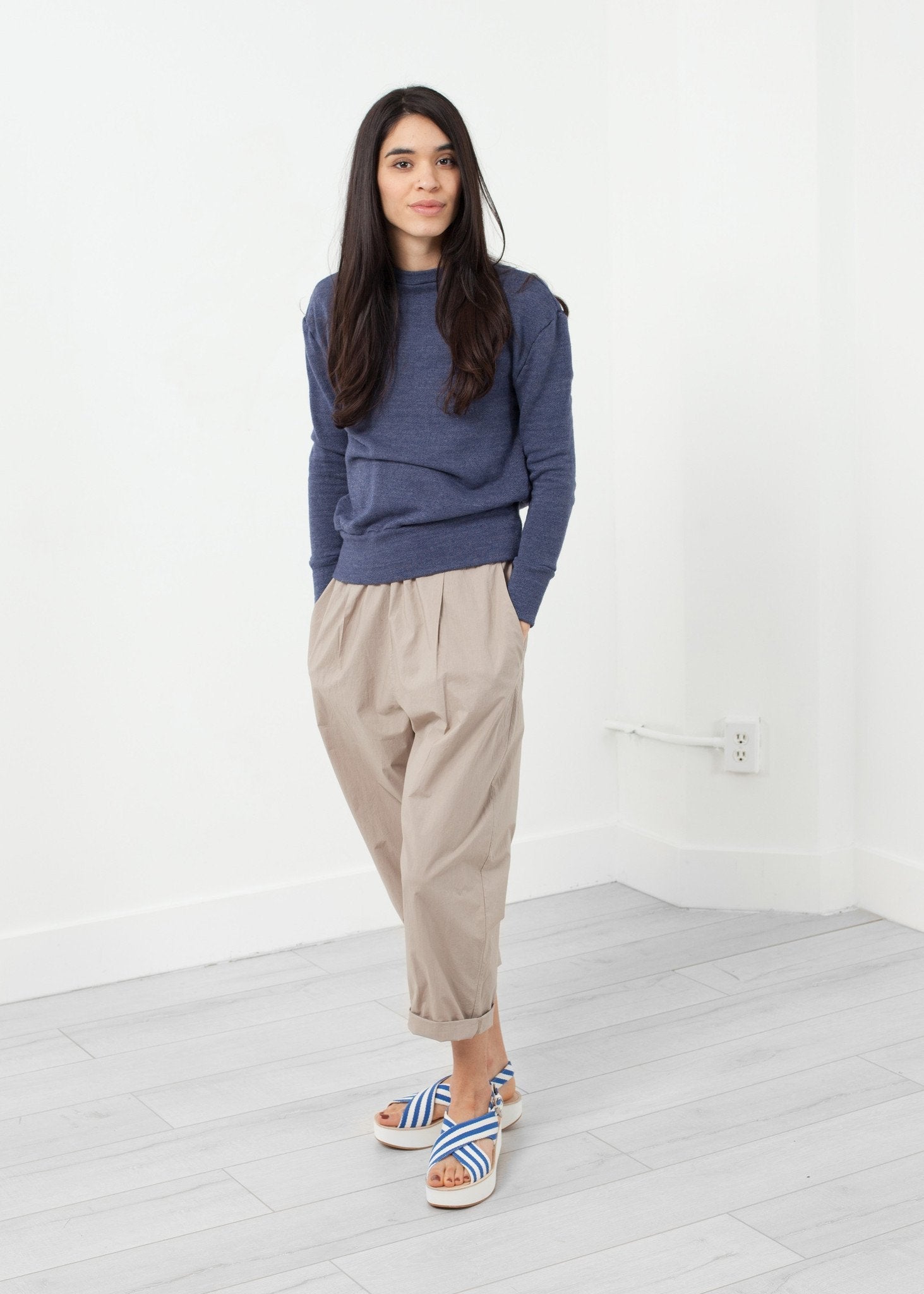 Melange Gauze Fleece (6707063783518)