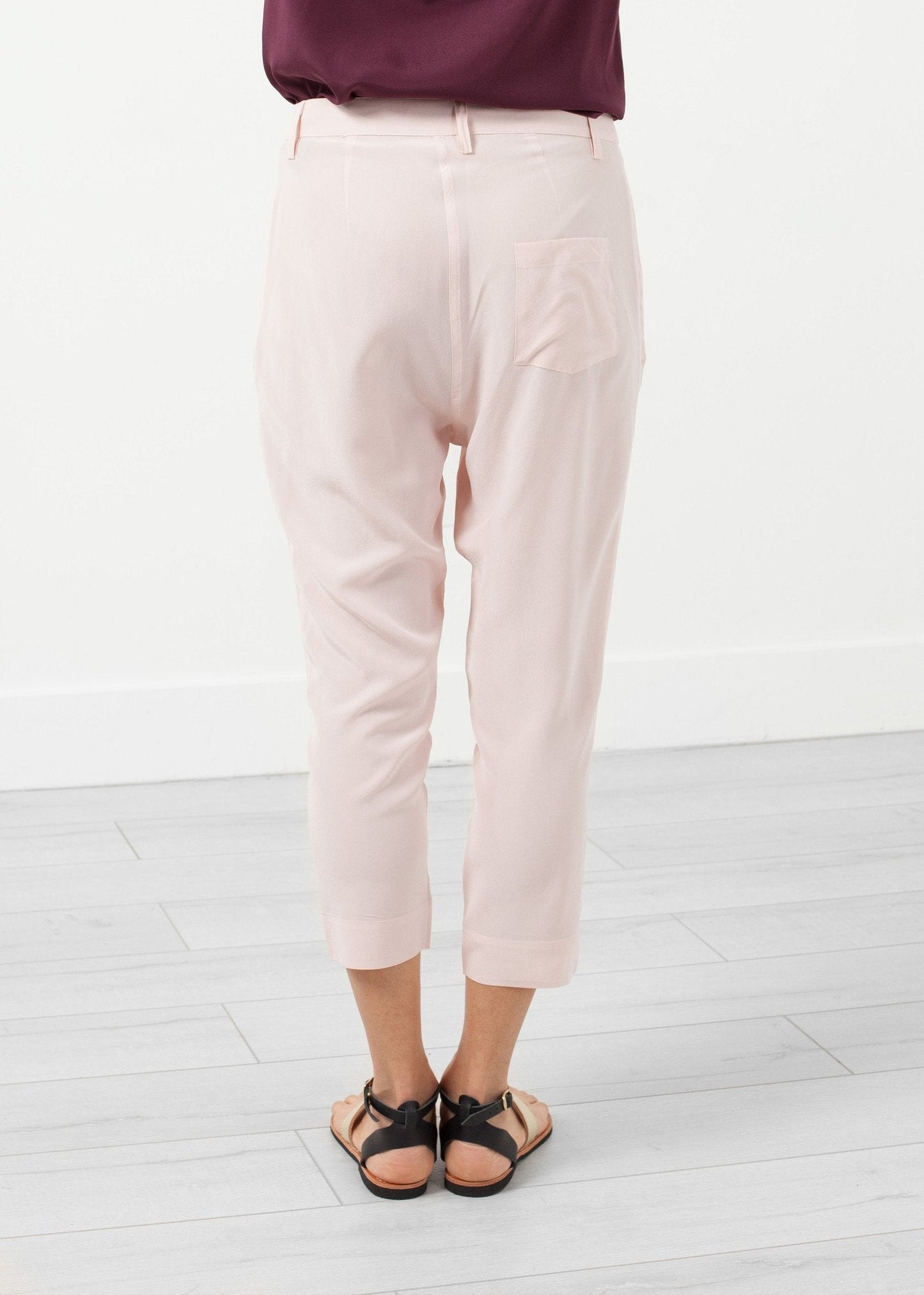 Silk Drop Crotch Pant (6707064176734)