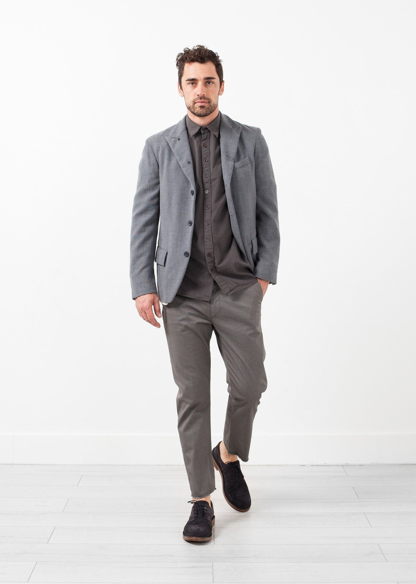 Washed Wool Blazer (6707064930398)