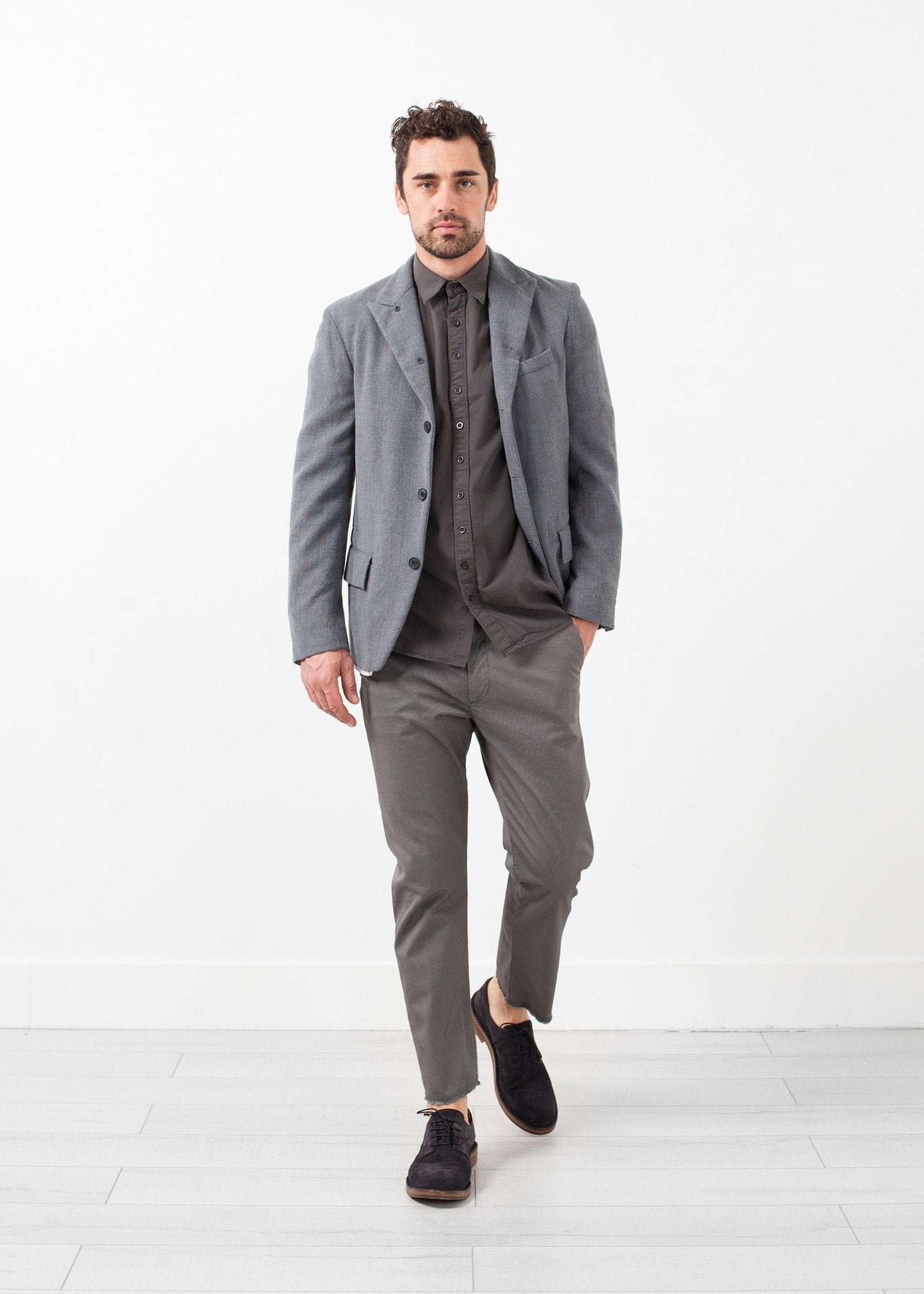 Washed Wool Blazer (6707064930398)