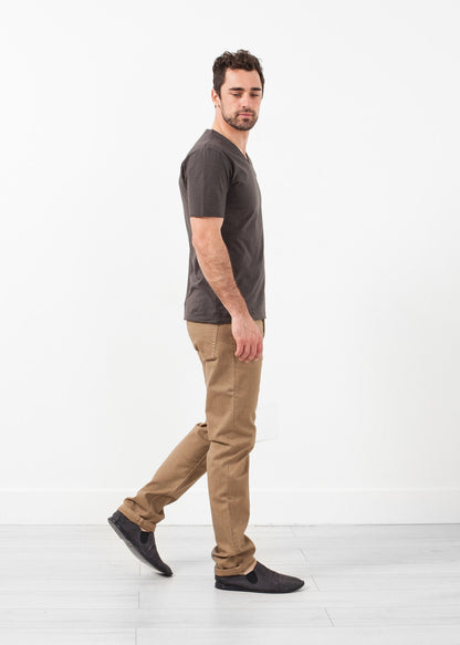 Alex Twill Pant in Sand (6707091898462)