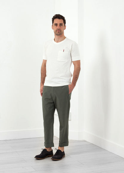Flat Front Cuffed Trouser (6707073220702)