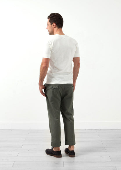 Flat Front Cuffed Trouser (6707073220702)