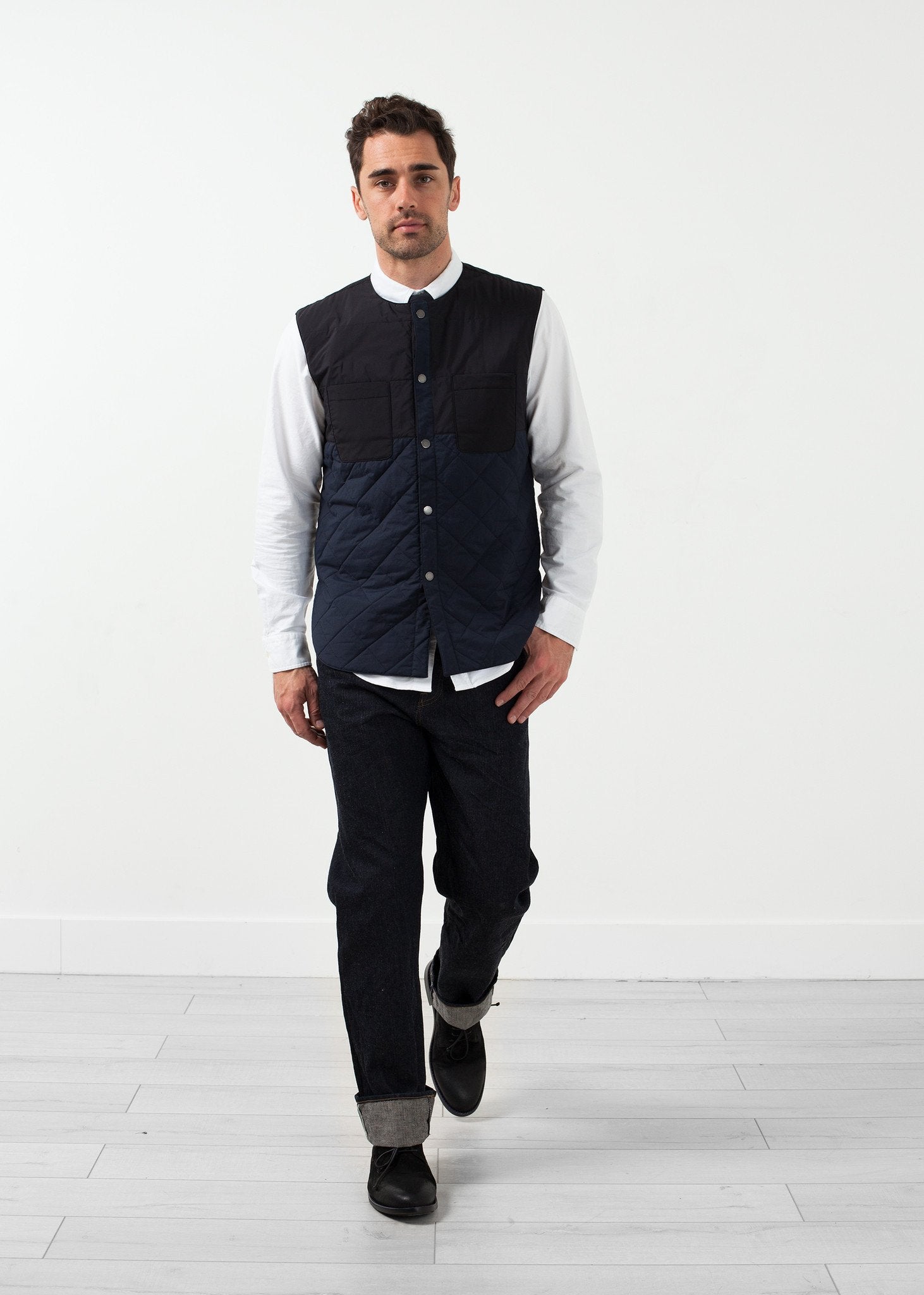 Reversible Quilted Vest (6707073319006)