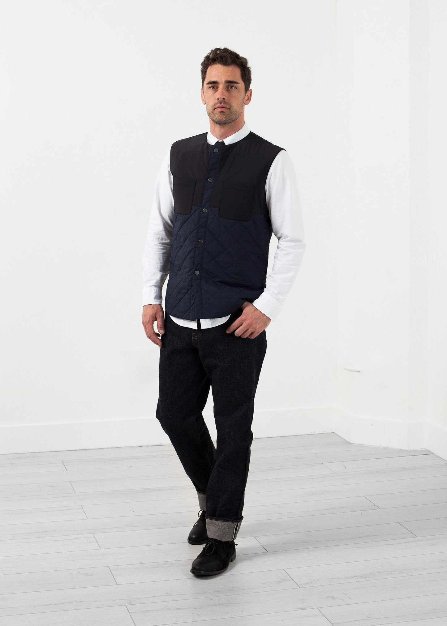 Reversible Quilted Vest (6707073319006)