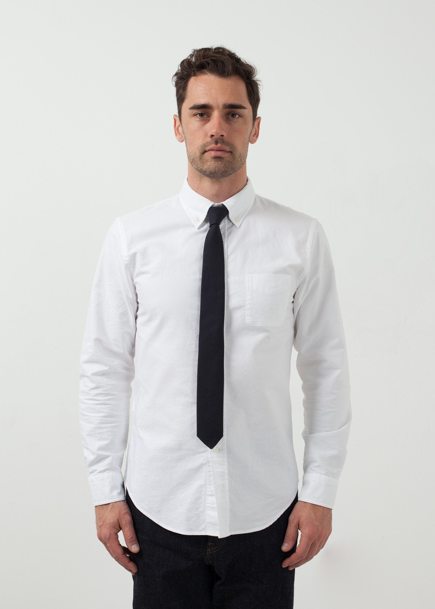 Basic Cotton Button Up (6707072827486)