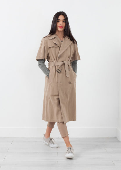 Rolled Sleeve Trenchcoat (6707087540318)