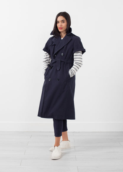 Rolled Sleeve Trenchcoat (6707087474782)