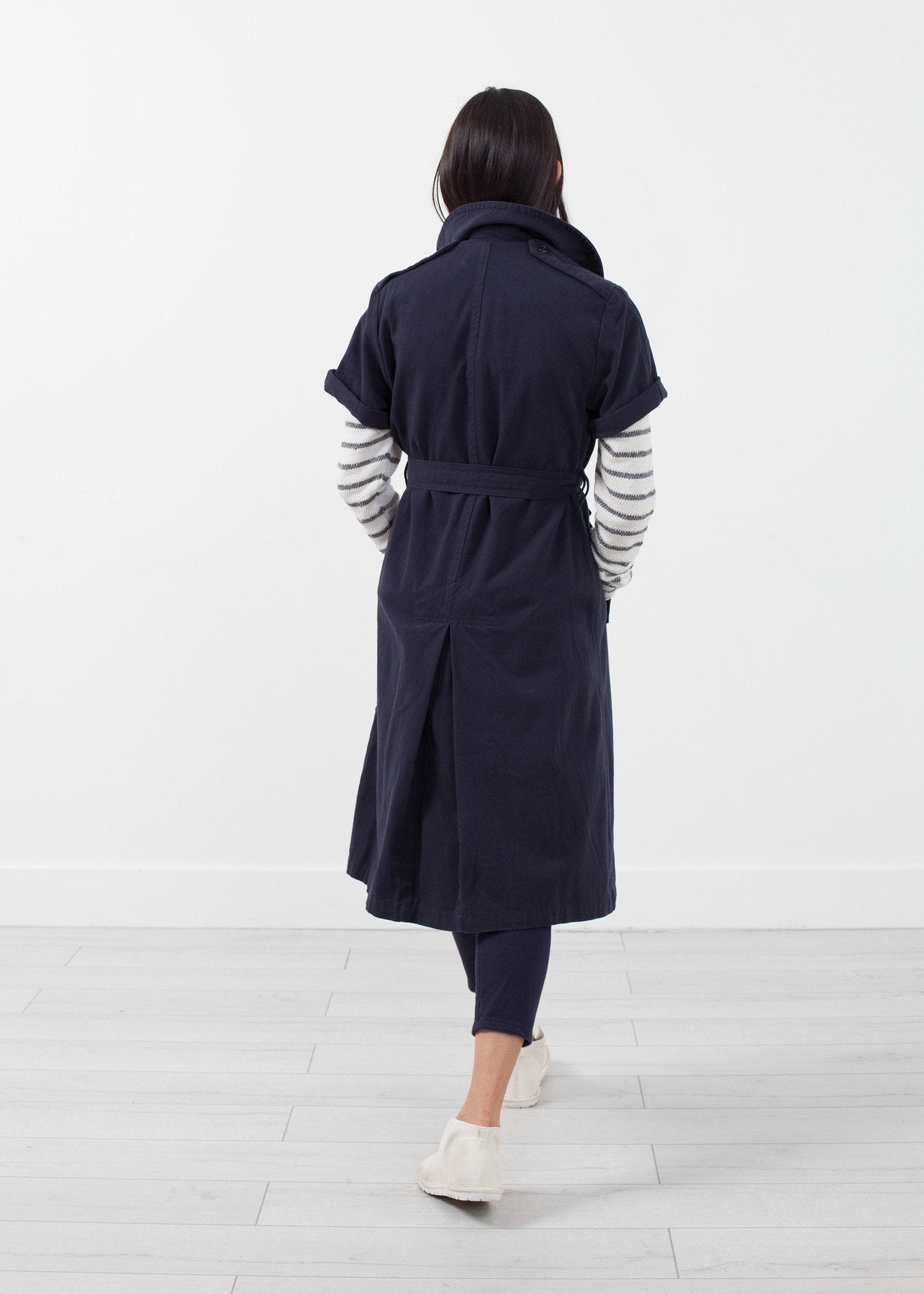 Rolled Sleeve Trenchcoat (6707087474782)