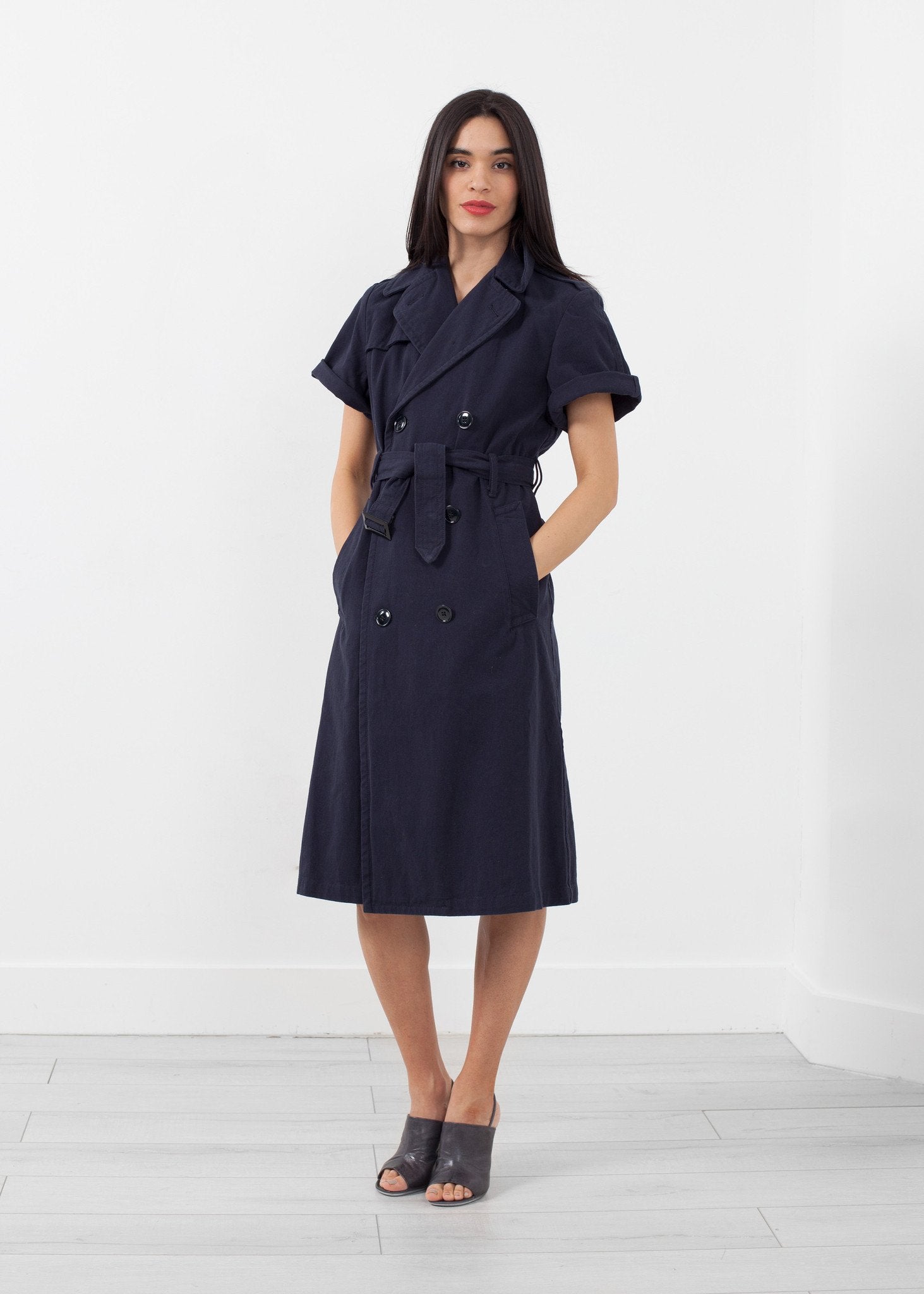 Rolled Sleeve Trenchcoat (6707087474782)