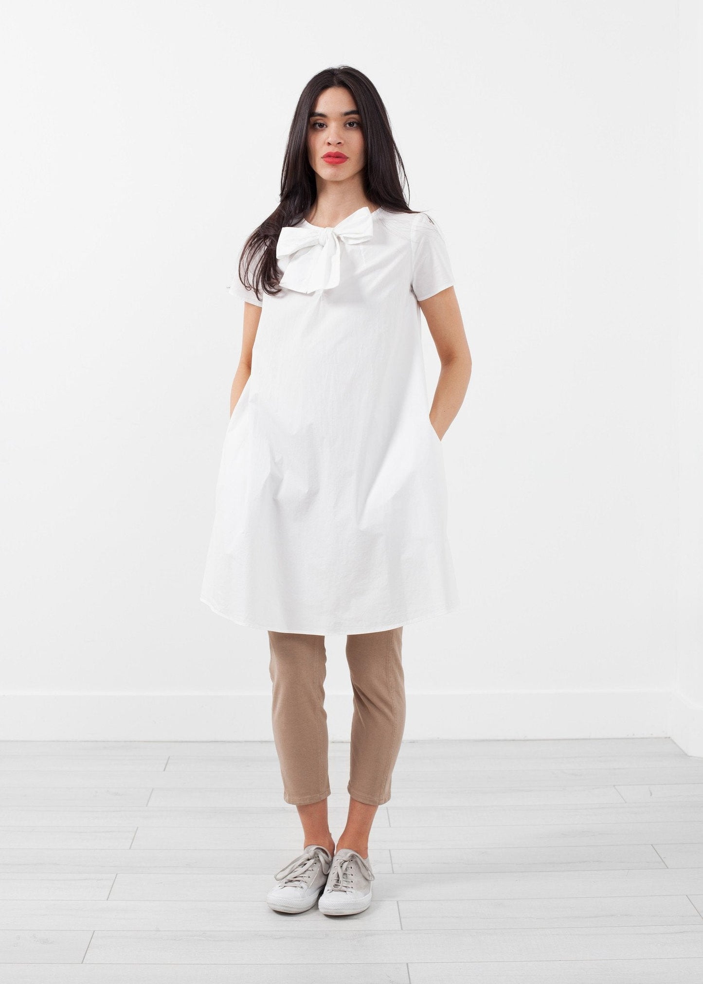 Babydoll Bow Dress (6707062112350)