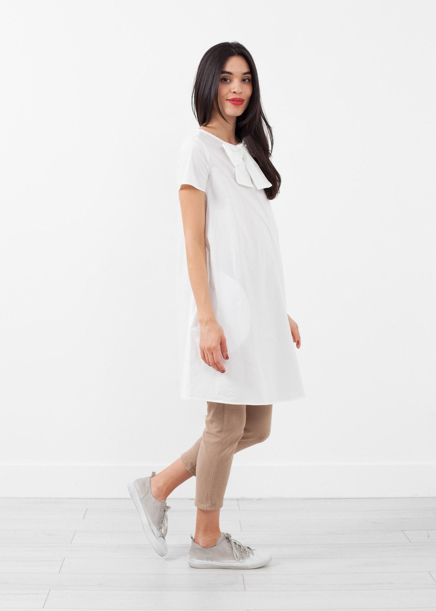 Babydoll Bow Dress (6707062112350)