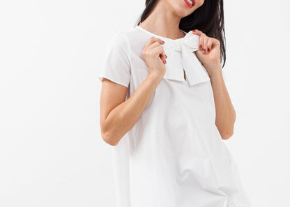 Babydoll Bow Dress (6707062112350)