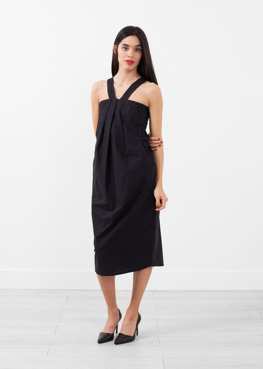 V-Strap Pocket Dress (6707062177886)