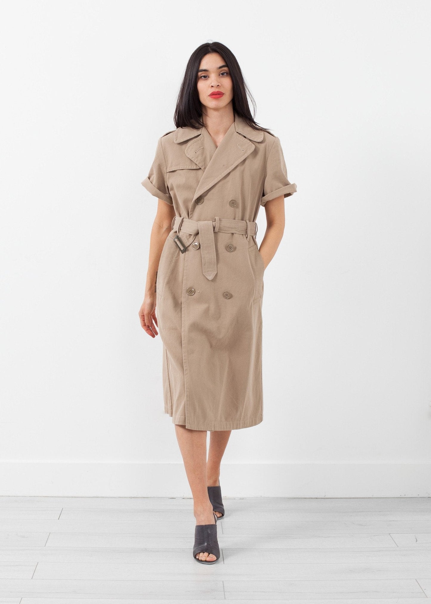 Rolled Sleeve Trenchcoat (6707087540318)