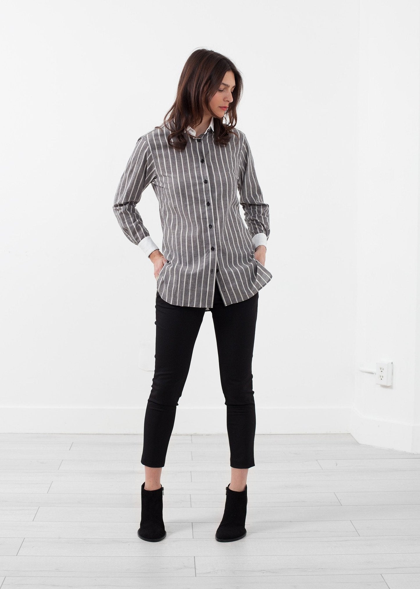 Striped Tuxedo Shirt (6707060932702)