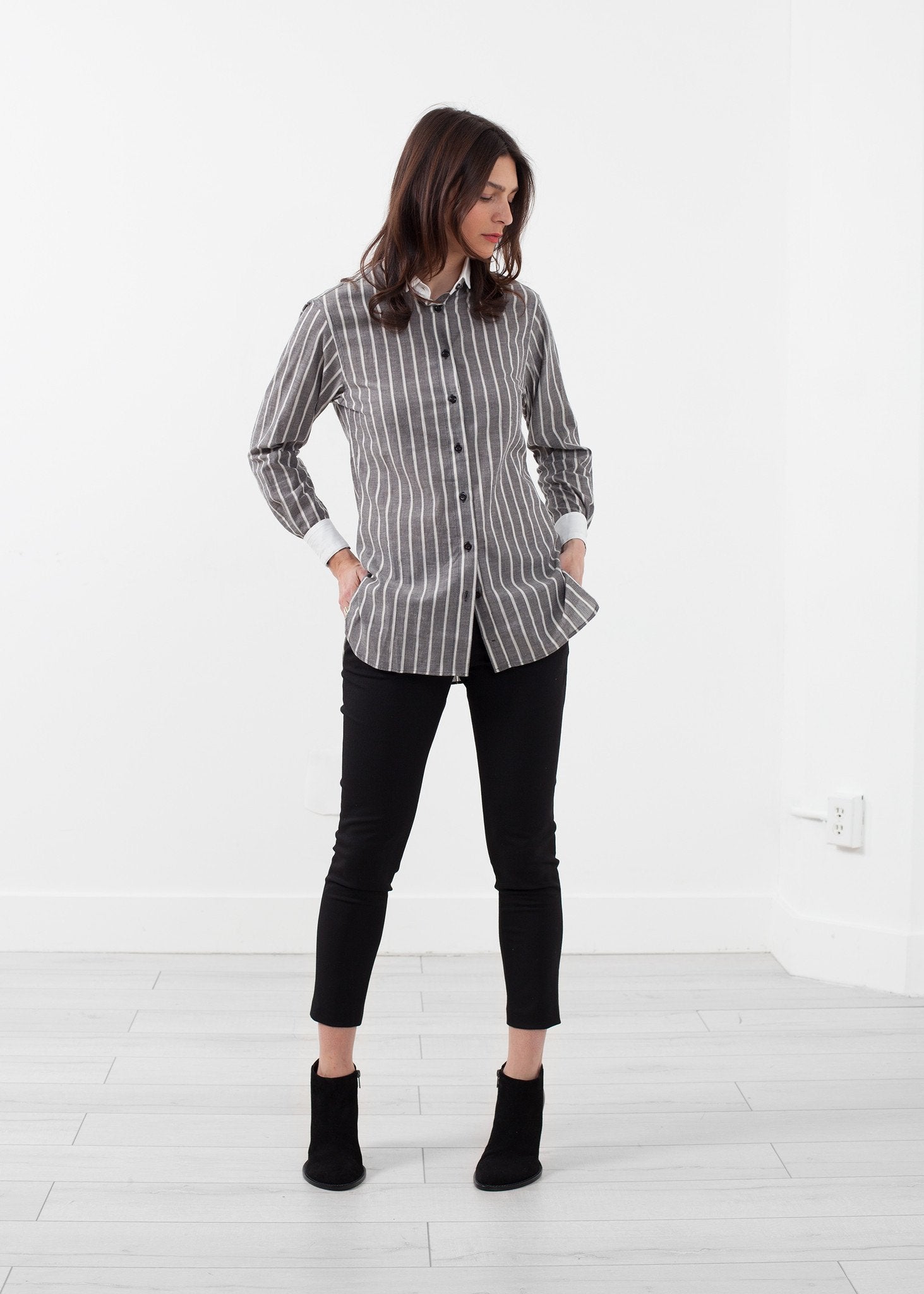 Striped Tuxedo Shirt (6707060932702)