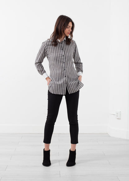 Striped Tuxedo Shirt (6707060932702)