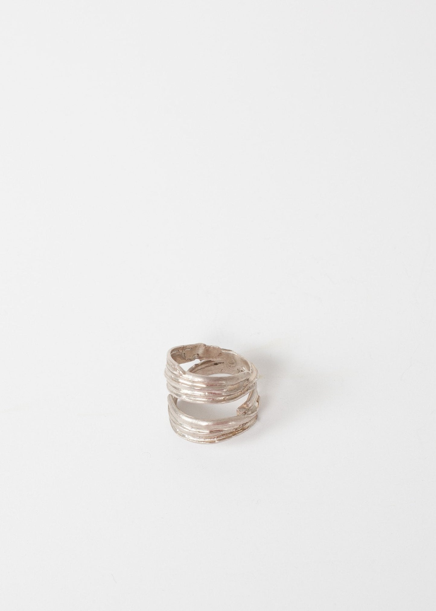 Silver Coil Ring in Sterling (6707104645214)