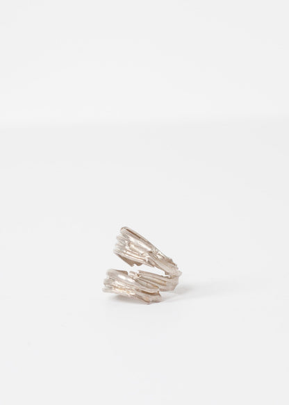 Silver Coil Ring in Sterling (6707104645214)