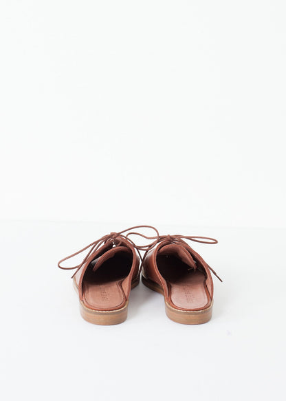 Backless Oxford in Brown (6707105529950)