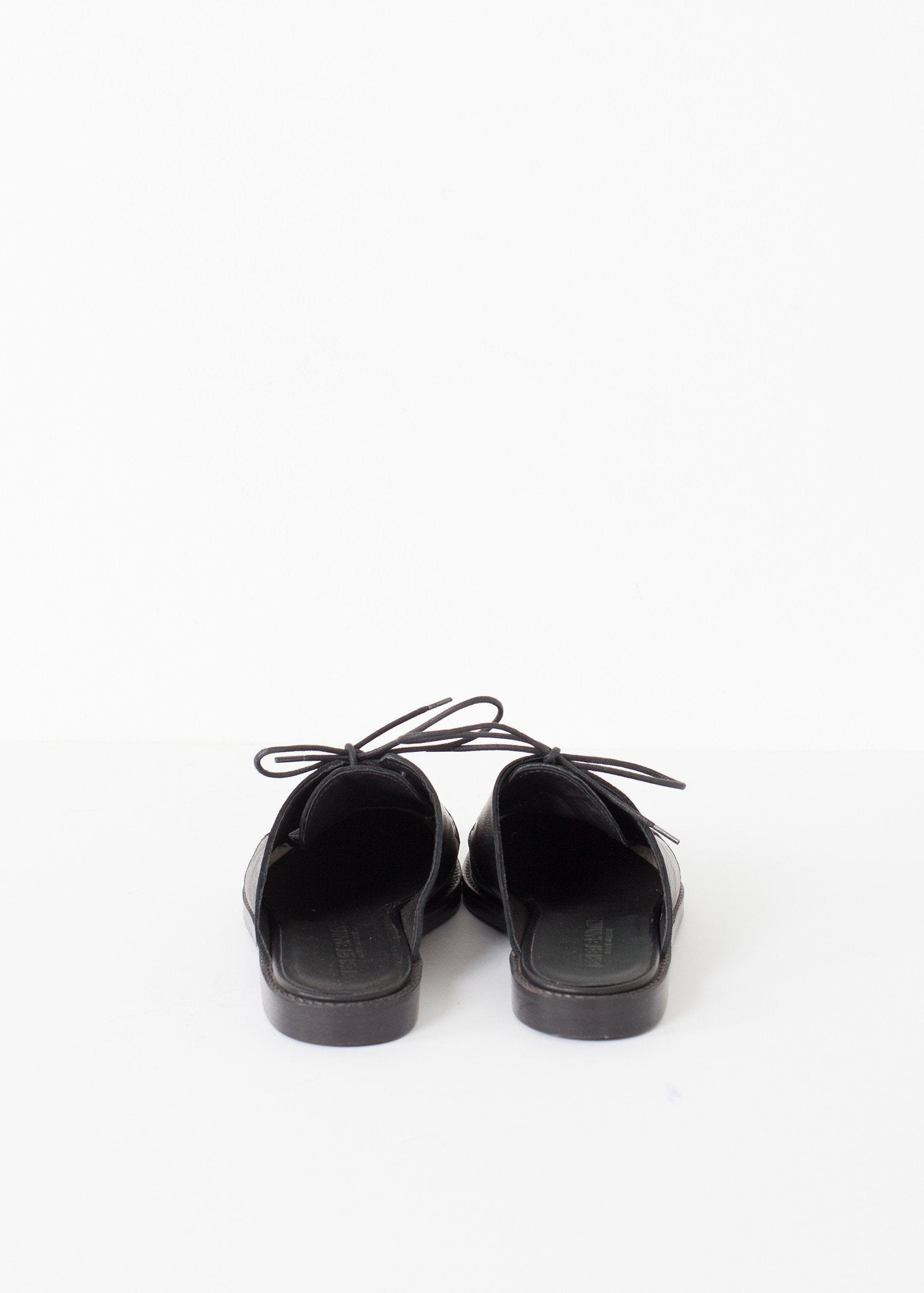 Backless Oxford in Black (6707105562718)