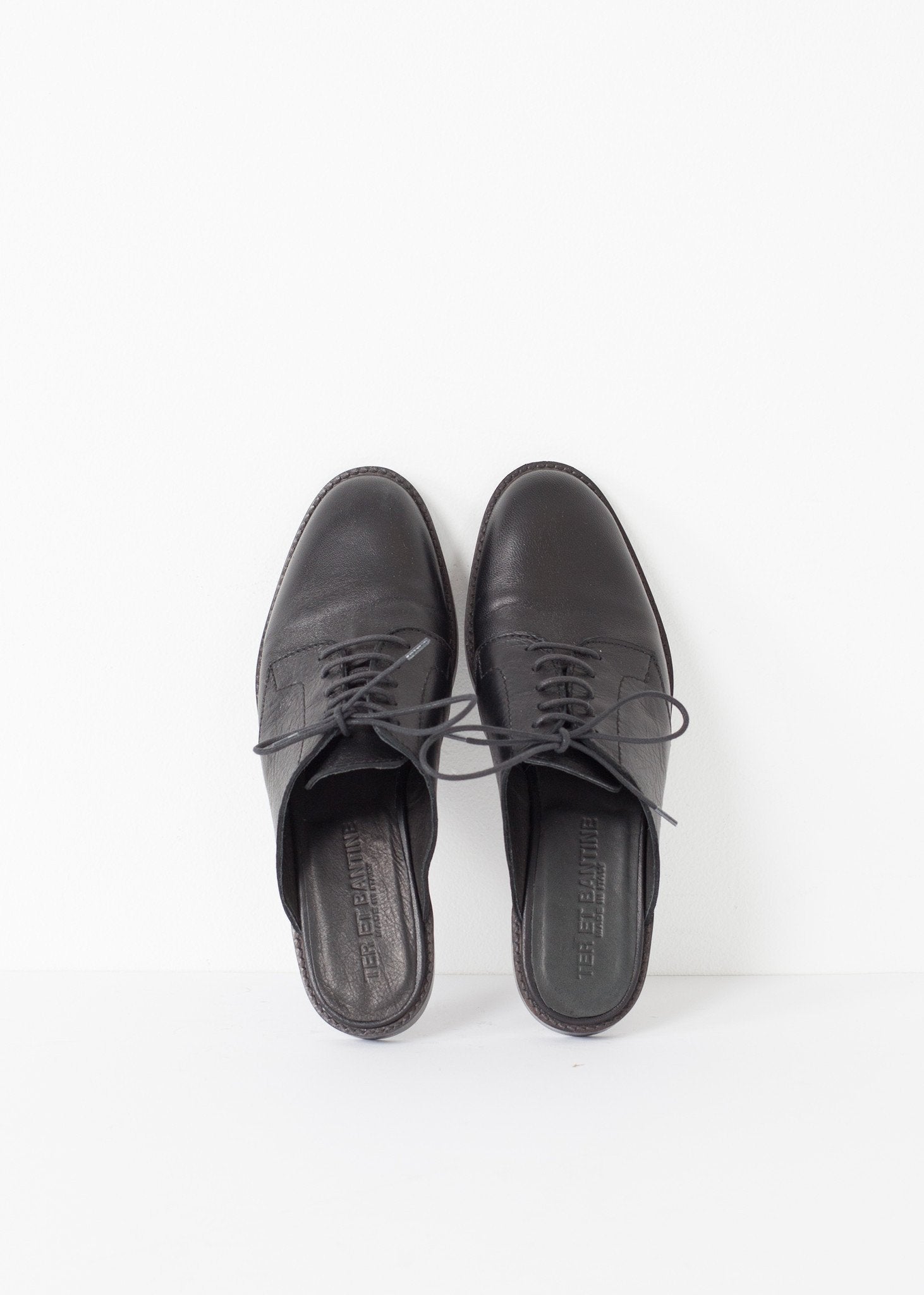 Backless Oxford in Black (6707105562718)