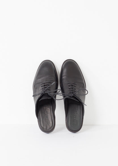 Backless Oxford in Black (6707105562718)