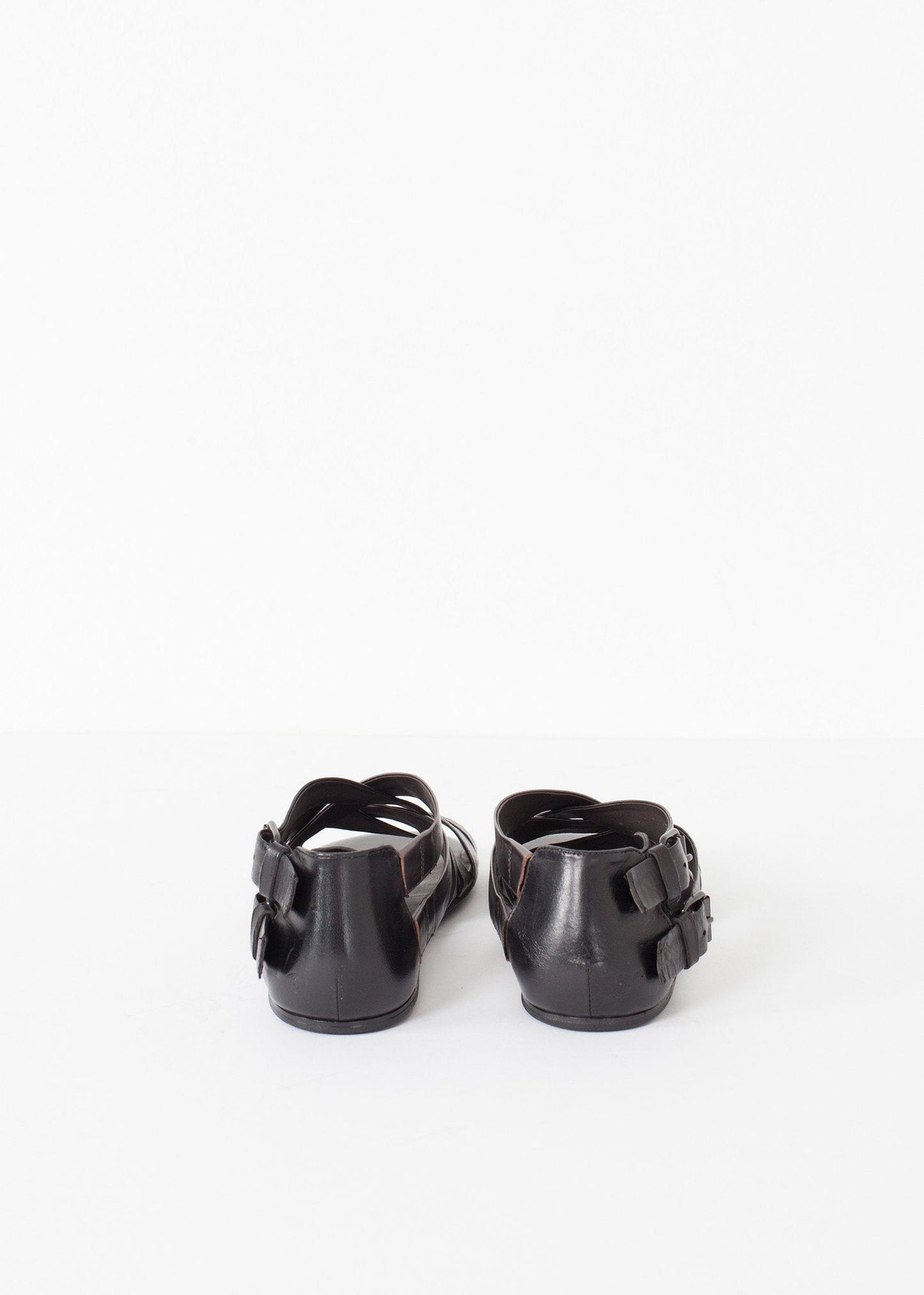 Wrap Sandal in Black/Steel (6707094159454)
