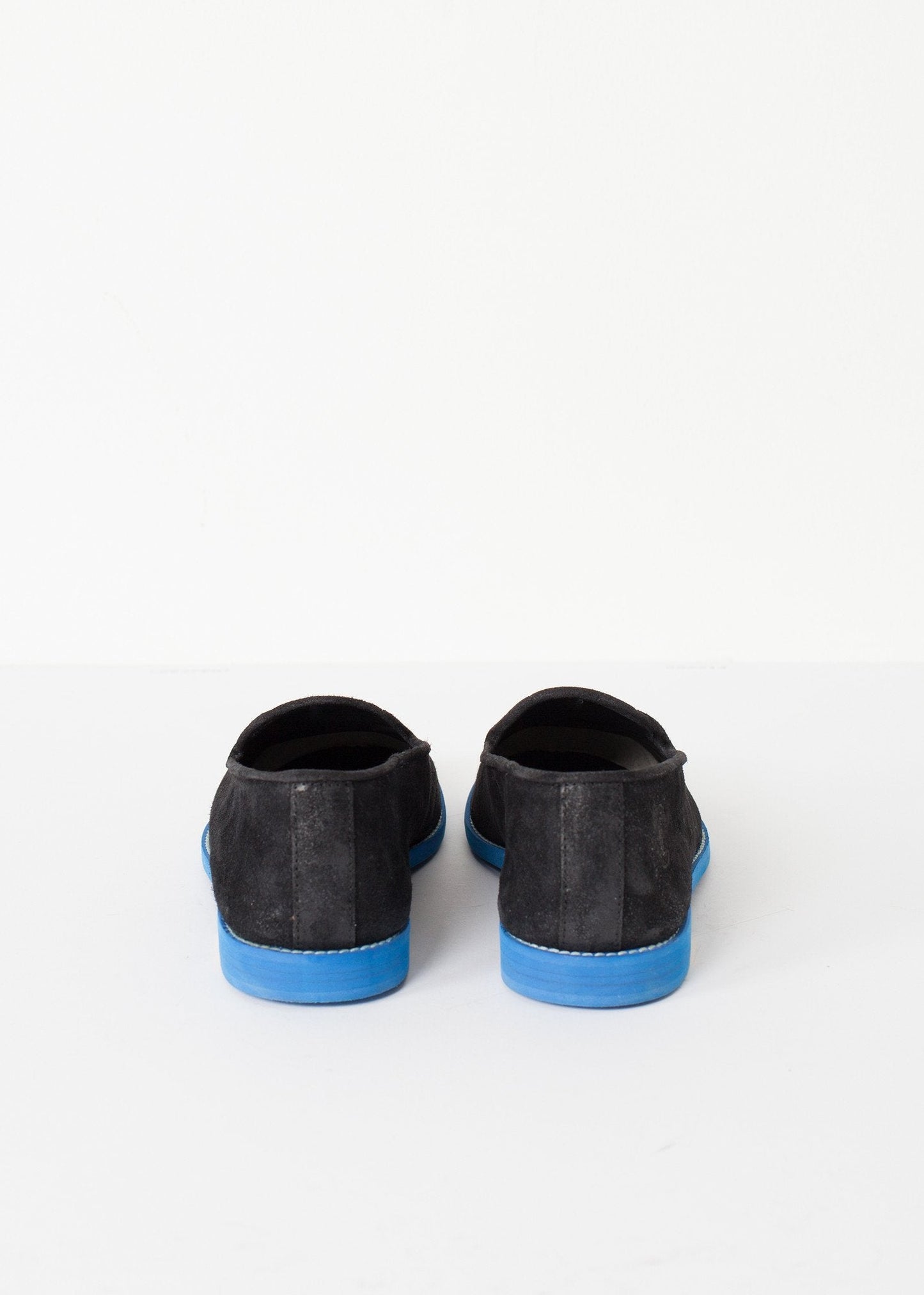 Suede Loafers - Black/Blue (6707106316382)