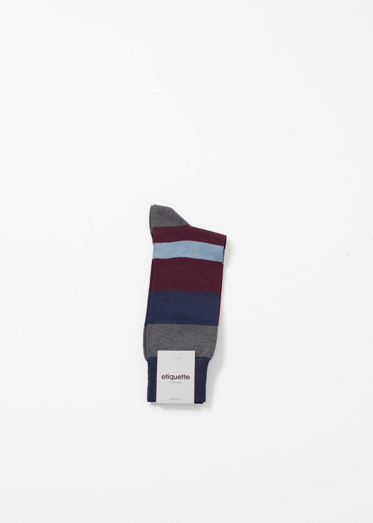 London Stripe Sock (6707075121246)