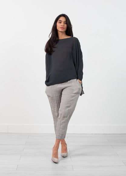 Hand Dyed Silk Top (6707059589214)