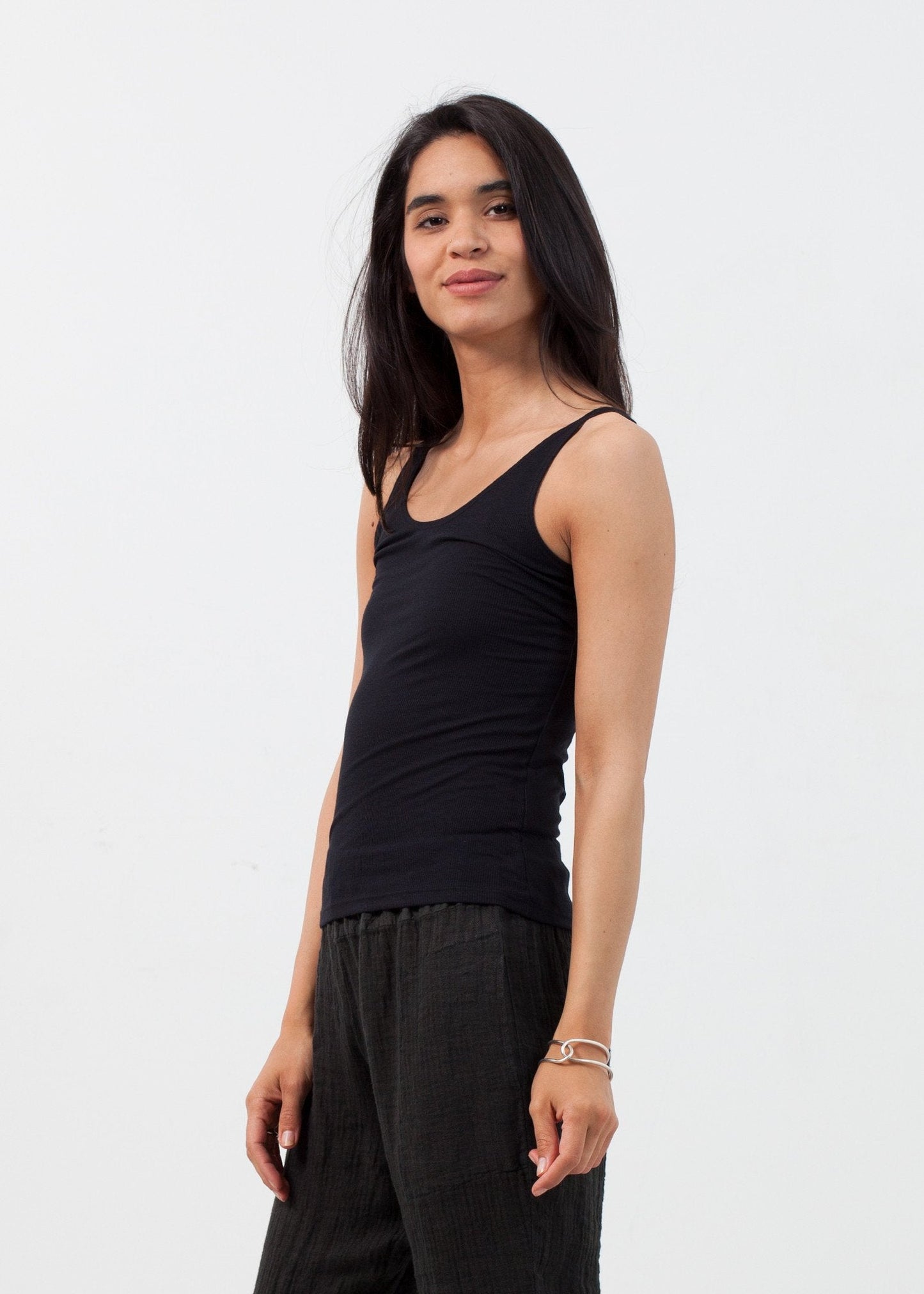 Feather Ribbed Tank (6707066503262)