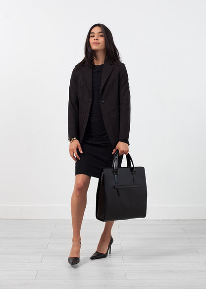 Double Pocket Blazer in Black (6707090227294)