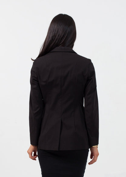 Double Pocket Blazer in Black (6707090227294)