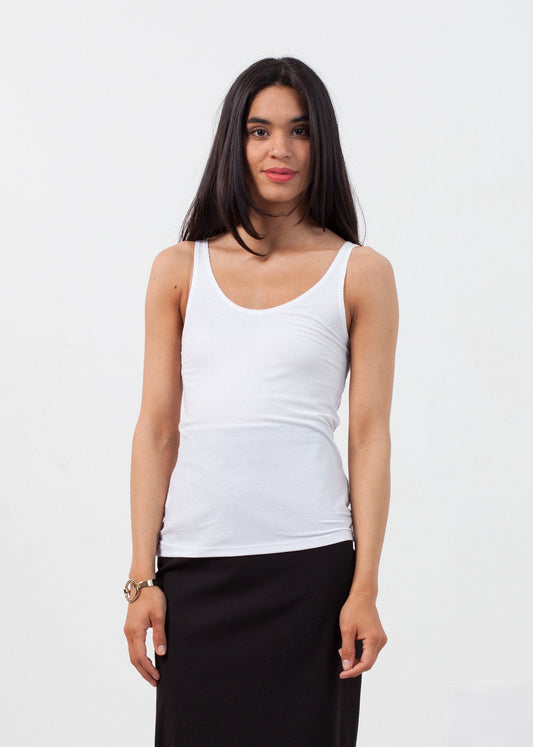 Feather Ribbed Tank (6707066536030)