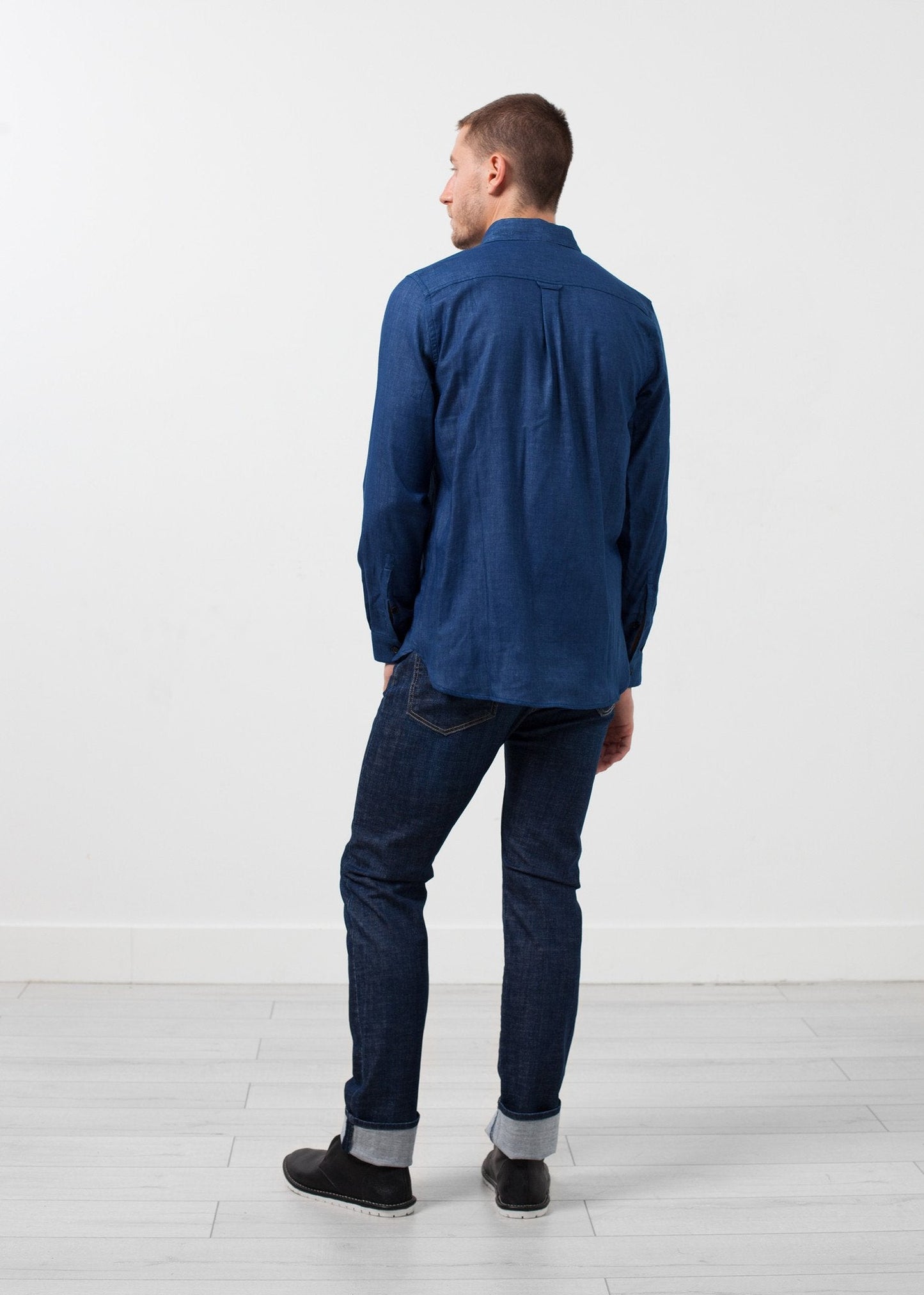 Casual Indigo Shirt (6707060867166)