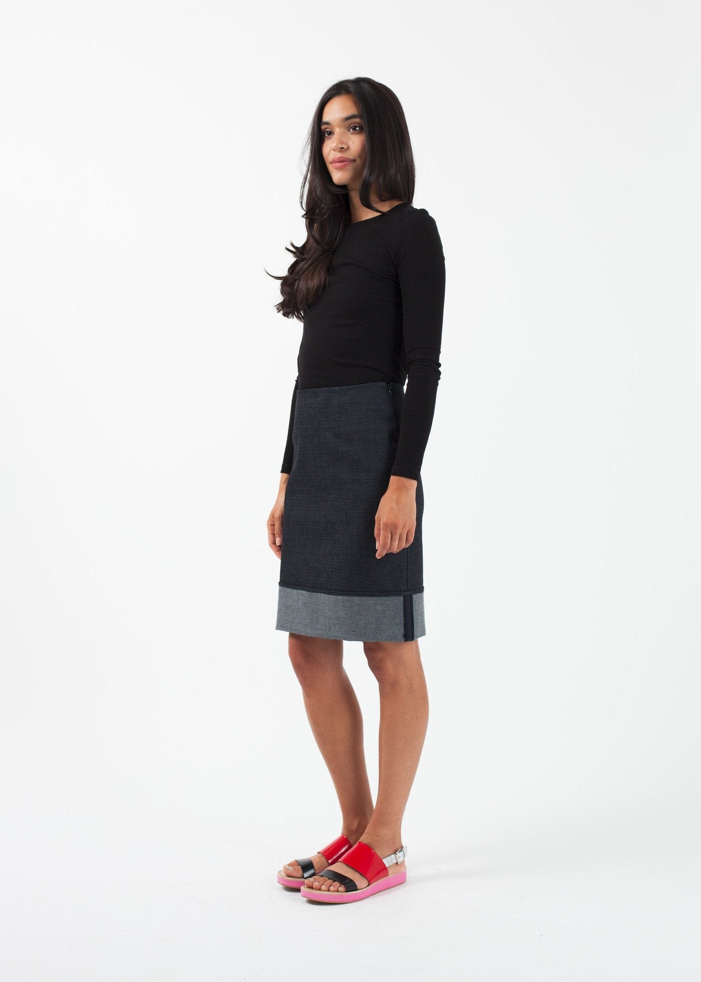 Cuffed Skirt (6707058901086)