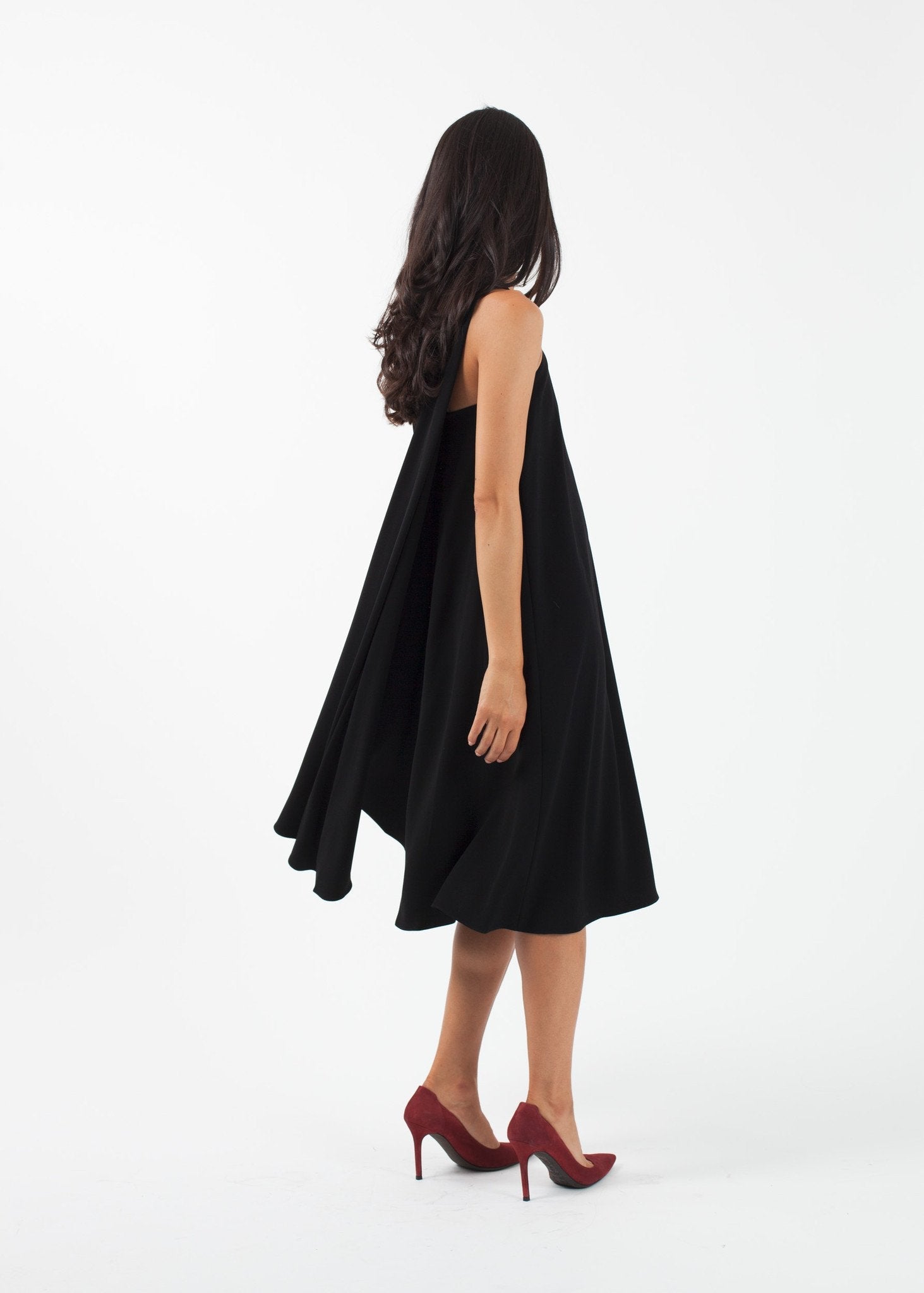 Cape Dress (6707057786974)