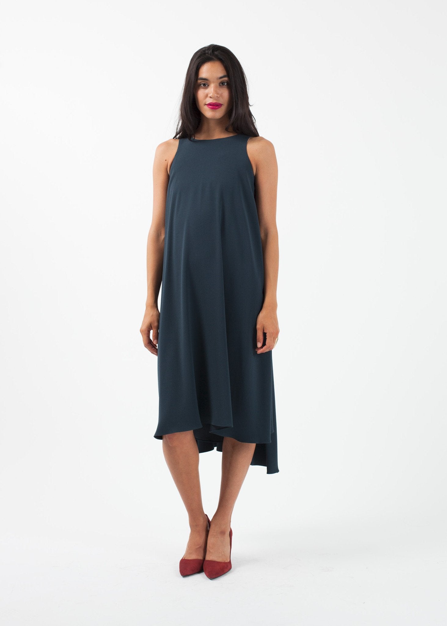 Cape Dress (6707057786974)