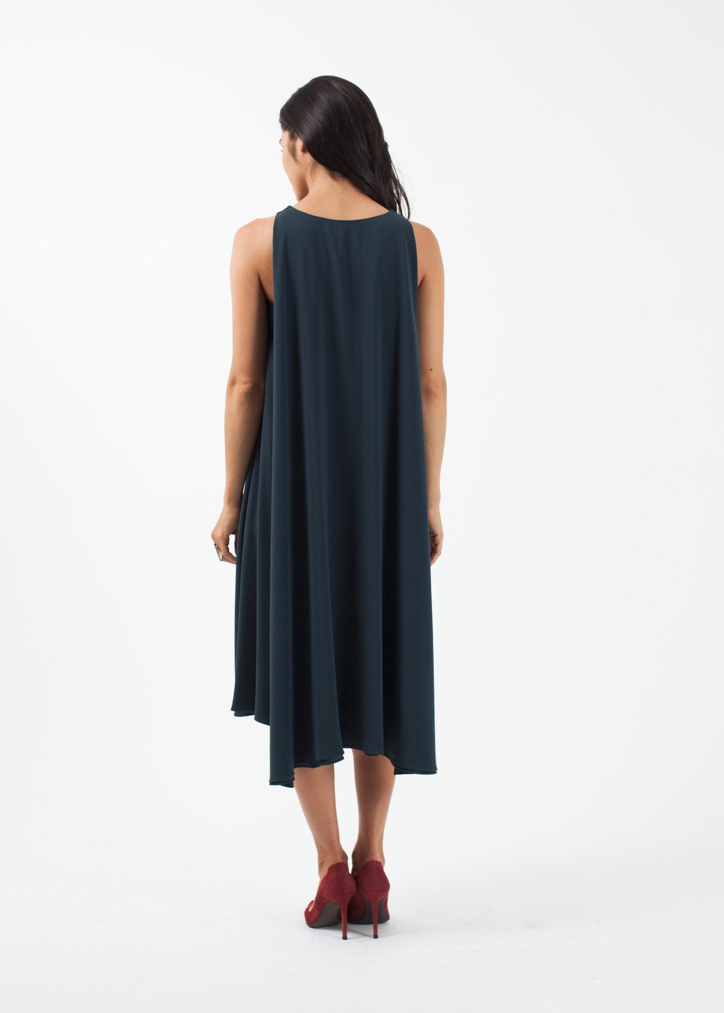 Cape Dress (6707057786974)